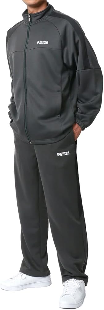 Amazon | [ケースイス] ジャージ メンズ 上下セット 上下セット